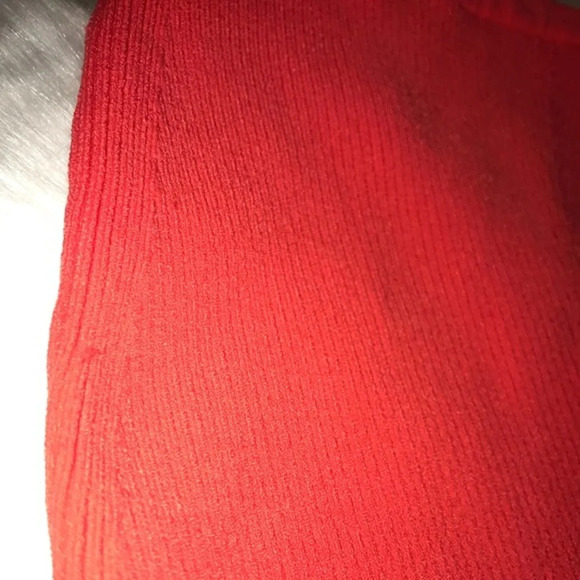 Lewit Ribbed Tube Top, NWT, Large in Red Poppy - Picture 6 of 16